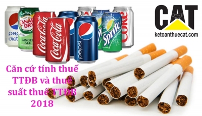 Thuế tiêu thụ đặc biệt 2018