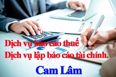 Dịch vụ báo cáo thuế, kê khai thuế Cam Lâm