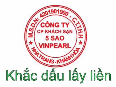 Dấu công ty Nha Trang, Khánh Hòa