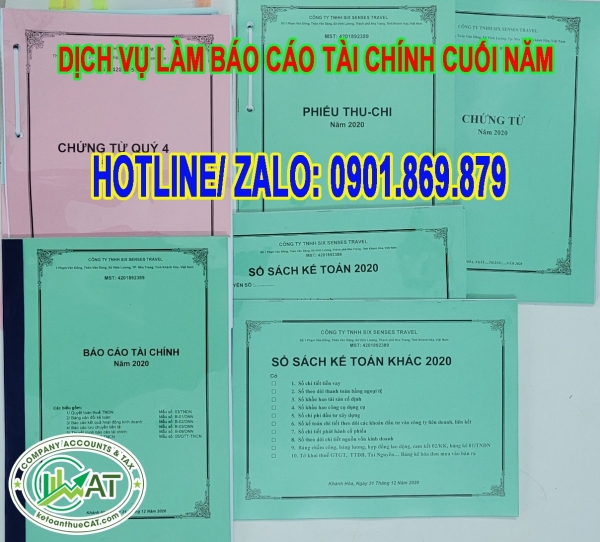 Dịch vụ báo cáo tài chính năm Nha Trang