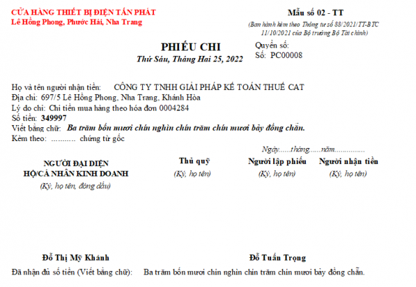 Dịch vụ kế toán hộ kinh doanh