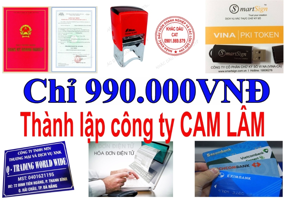 Thành lập công ty Cam Lâm